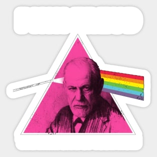 Pink Freud the Dark Side Of Your Mom Sticker